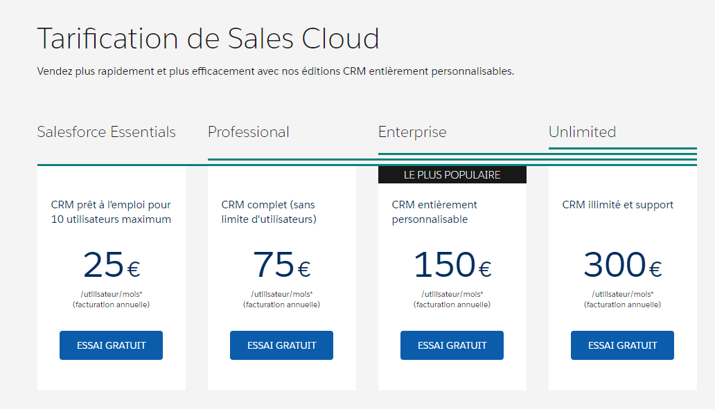 Grille tarifaire Divalto