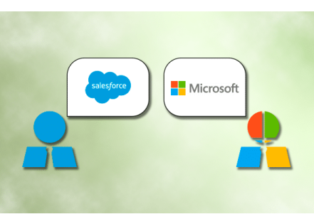 Le CRM selon Salesforce et Microsoft…