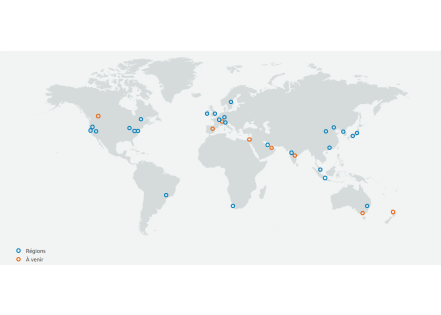 Localisation datacenter amazon : où se trouvent les data centers AWS en 2023