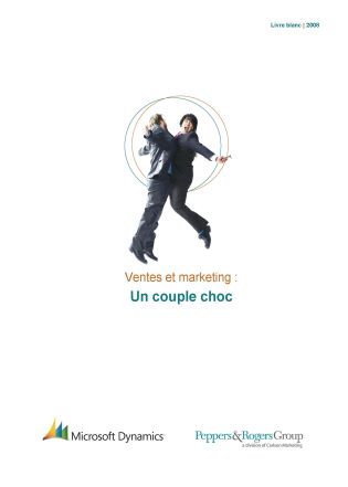Livre blanc Ventes et marketing : Un couple choc