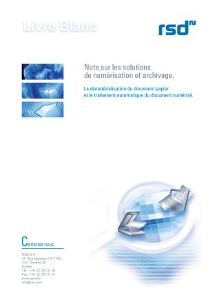 Livre blanc: la dématérialisation du document papier | CELGE