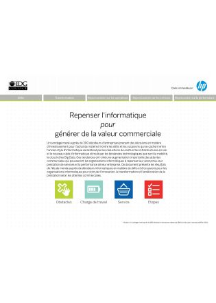 Livre Blanc : Cinq points clés pour aider les DSI à générer de la croissance