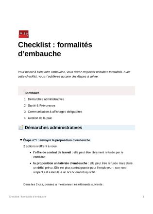Livre Blanc – Payfit – Checklist formalités d’embauche
