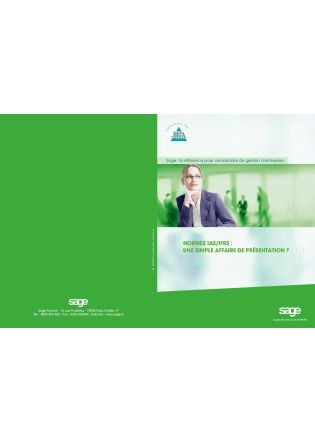 Livre Blanc Normes IAS/IFRS : une simple affaire de présentation ?