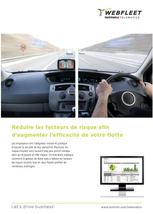 Livre Blanc : Réduire les facteurs de risque afin d’augmenter l’efficacité de votre flotte