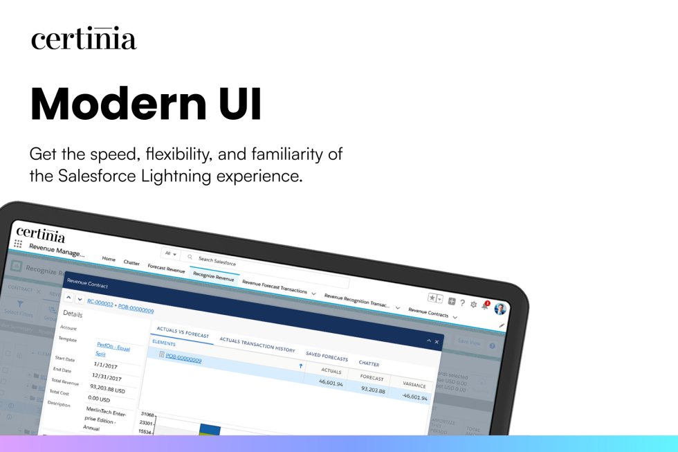 Certinia ERP Cloud