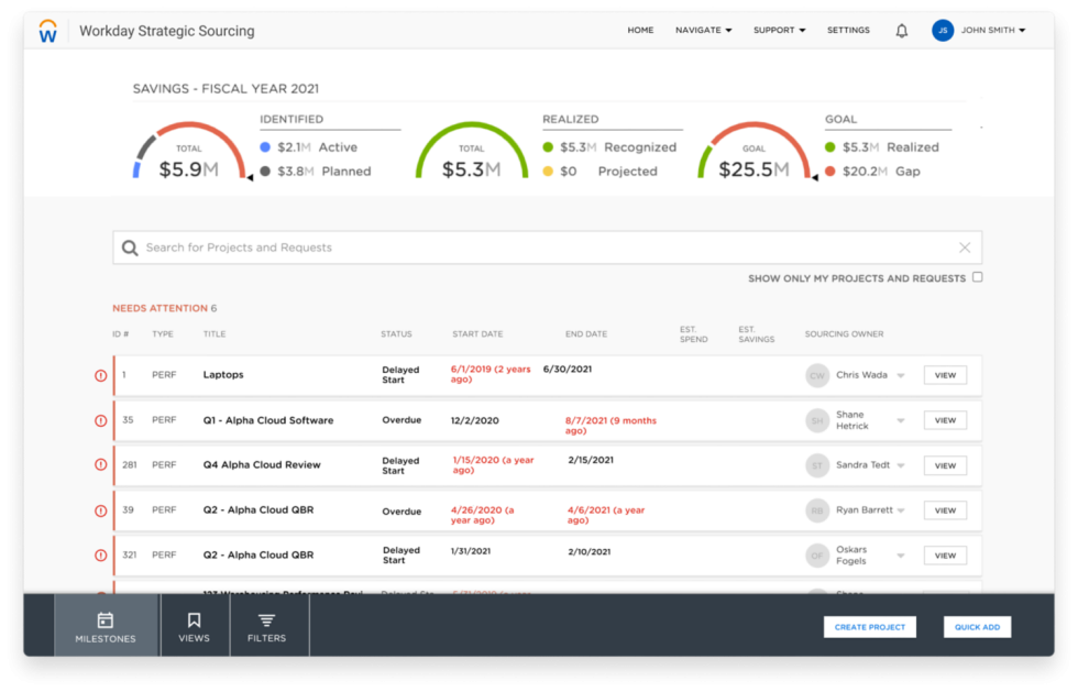 Workday Strategic Sourcing