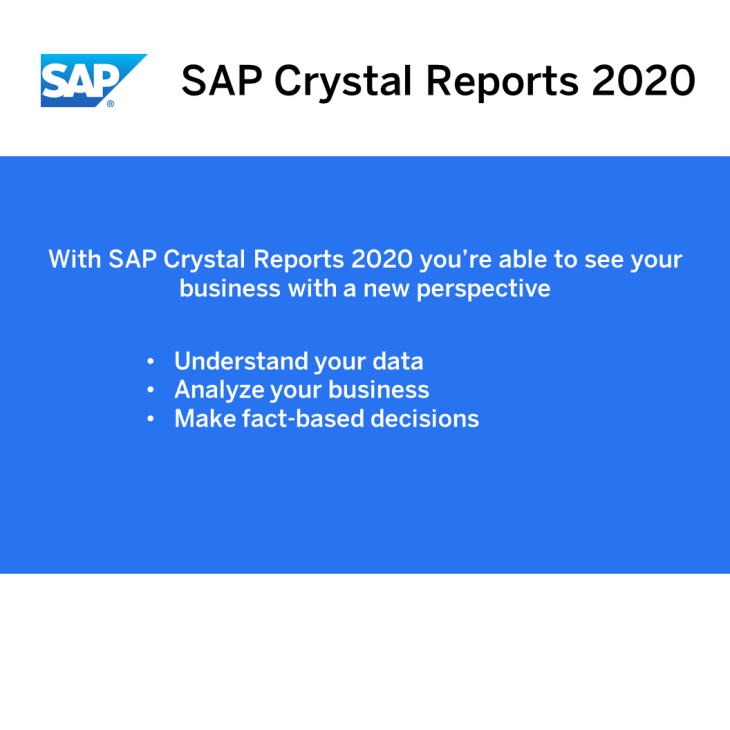 SAP Crystal Reports