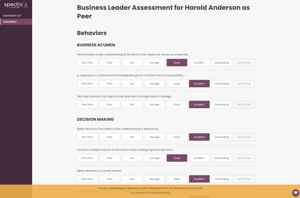 Spectiv by DecisionWise