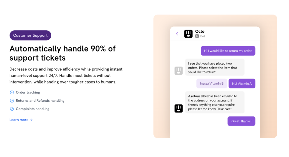 Octocom AI Customer Experience Suite