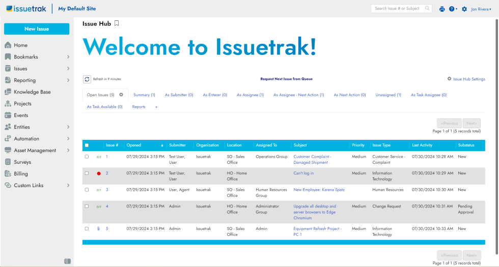 Issuetrak