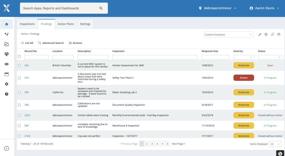 Safety Inspection Software