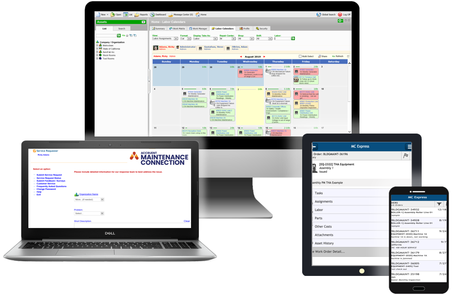 Maintenance Connection