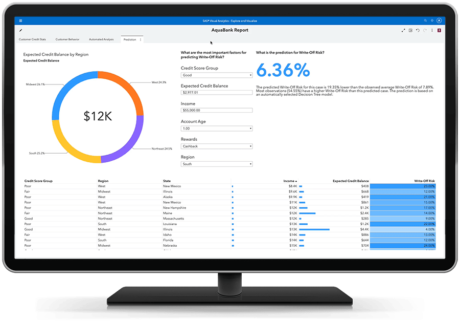 SAS Visual Analytics