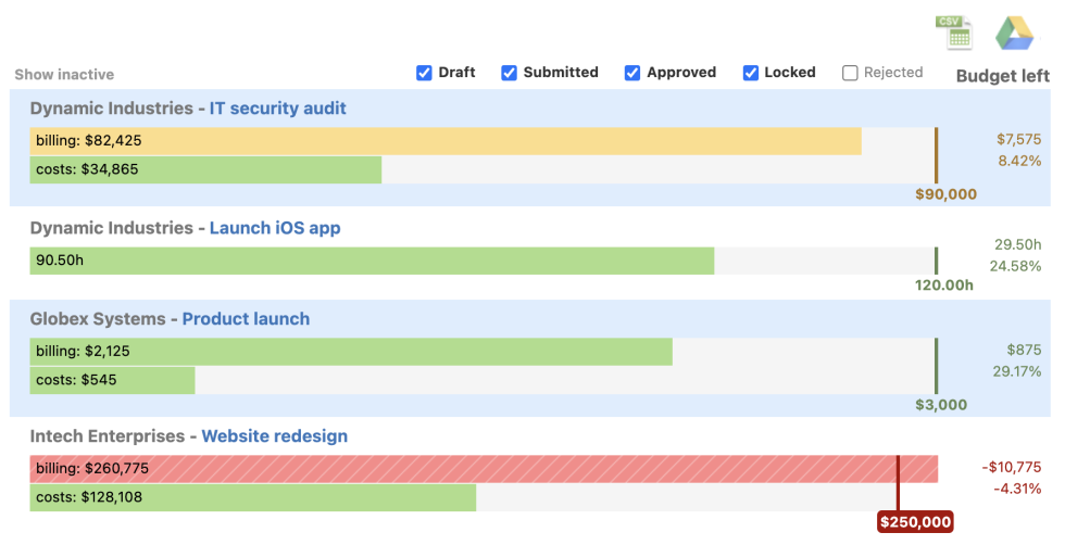 Beebole Project Time Tracking