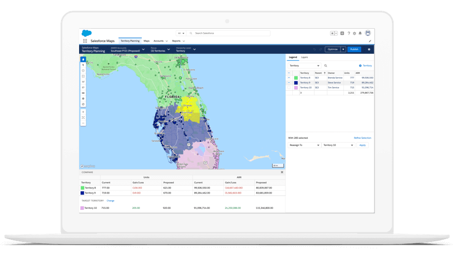 Salesforce Maps