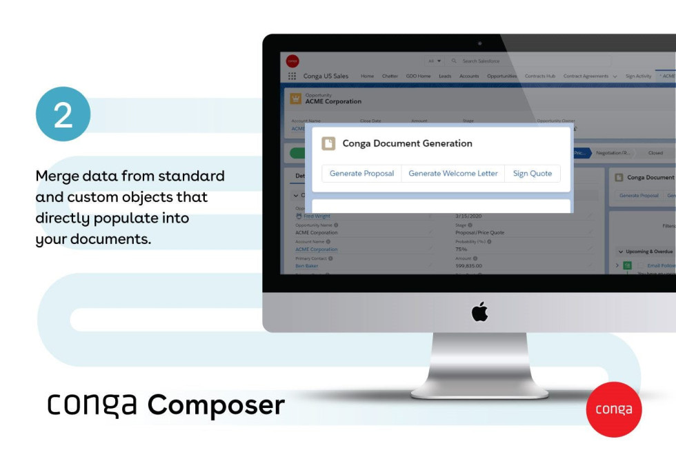 Conga Document Generation