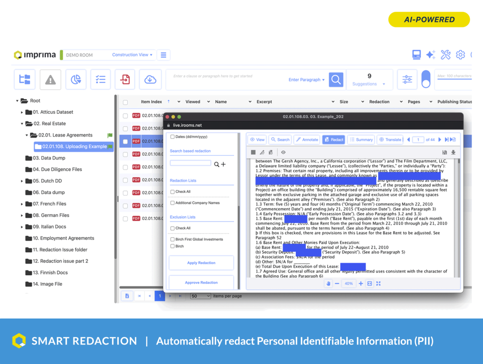 Imprima Virtual Data Rooms