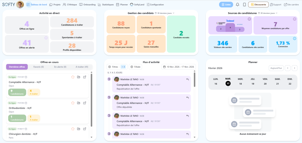 Softy - Logiciel de recrutement