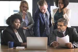 directeur et équipe