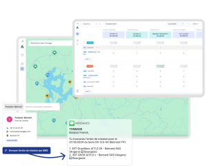 TMS travaux publics gestion de transport