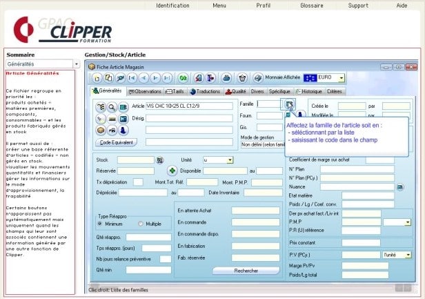 CLIPPER - logiciel de GPAO