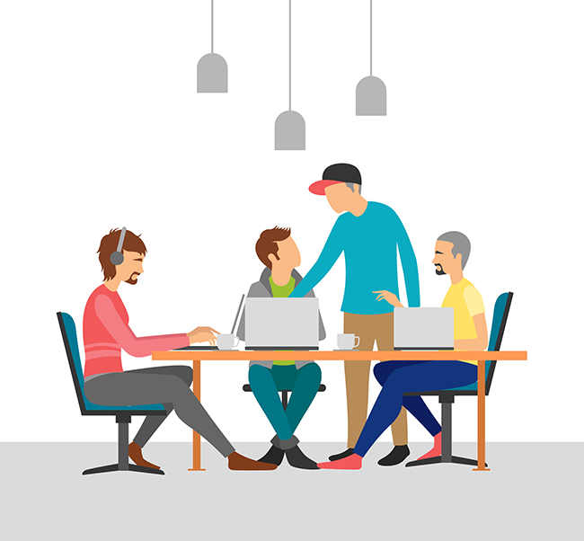 collaboration intergénérationnelle en entreprise