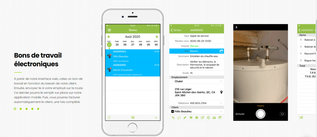 Logiciel de Dispatch, éditeur ProgressionLive