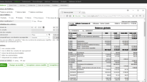 logiciel comptabilité balance