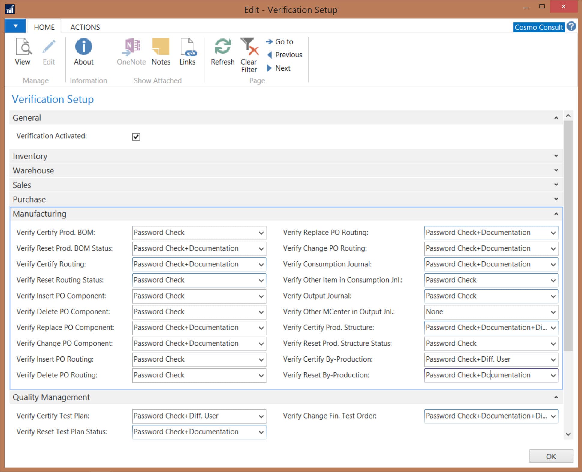 erp Checklist pour un audit des machines