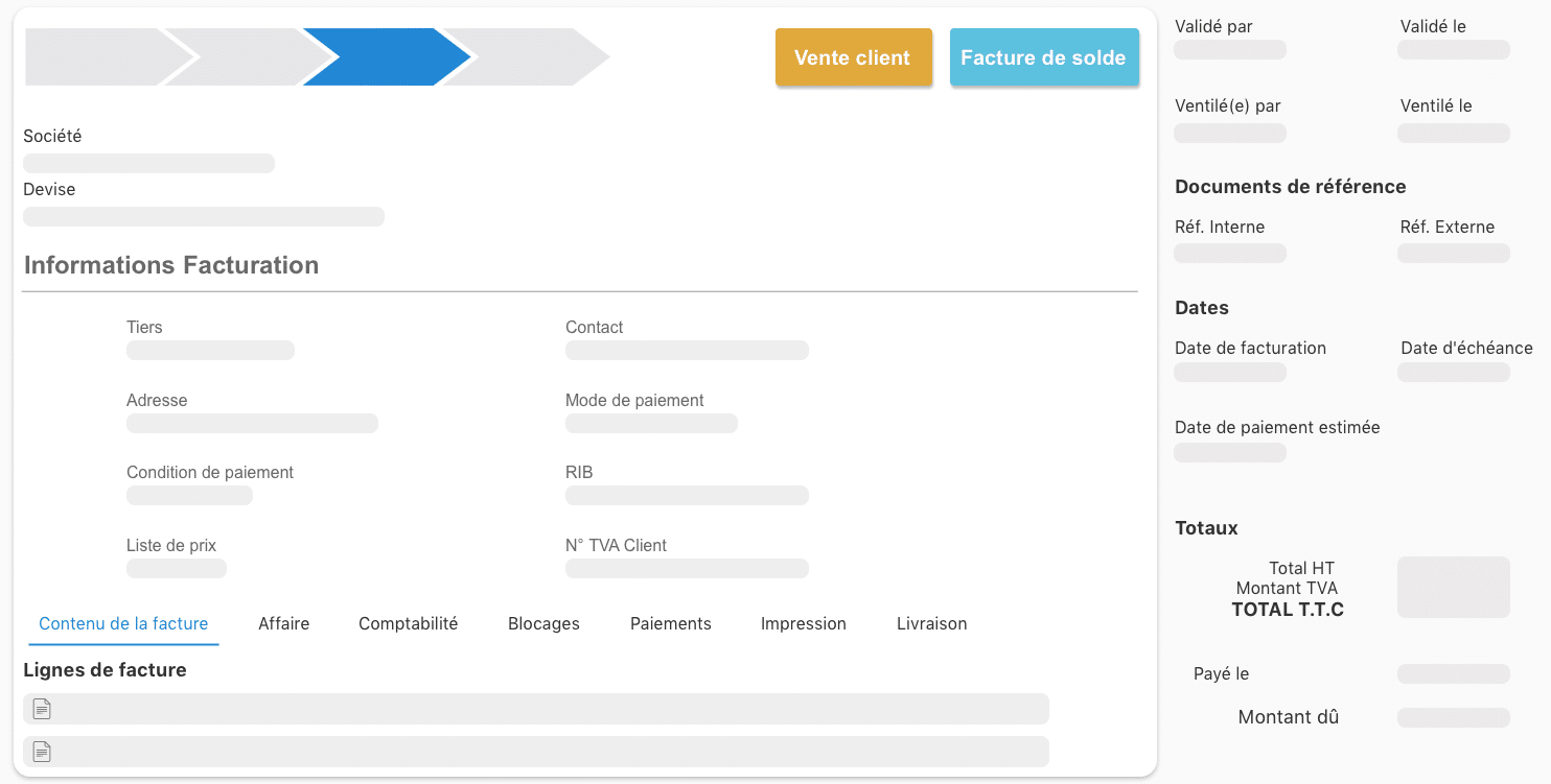 Logiciel de facturation