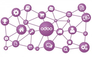 Modules crm, rh, marketing, ventes Odoo
